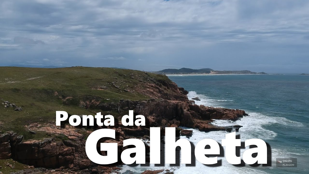 Voo sobre a Ponta da Galheta, Laguna Santa Catarina (Dez 2020)