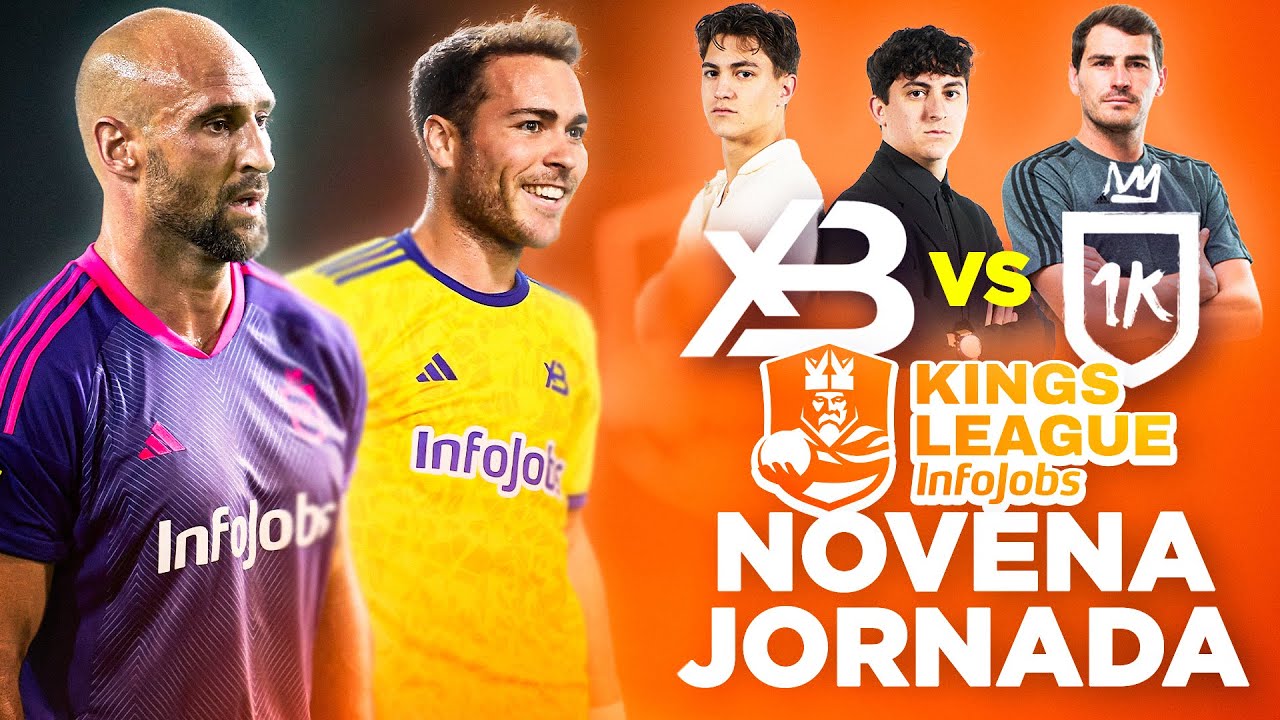 XBUYER TEAM vs 1K FC ¡9 JORNADA KINGS LEAGUE! *nos quedan 3 finales..*