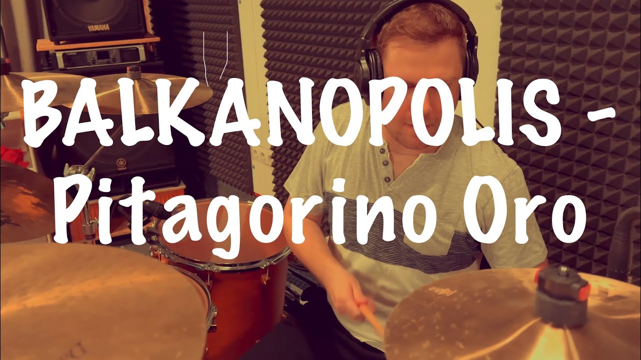 BALKANOPOLIS - PITAGORINO ORO | Drum Performance by Mario Klaric