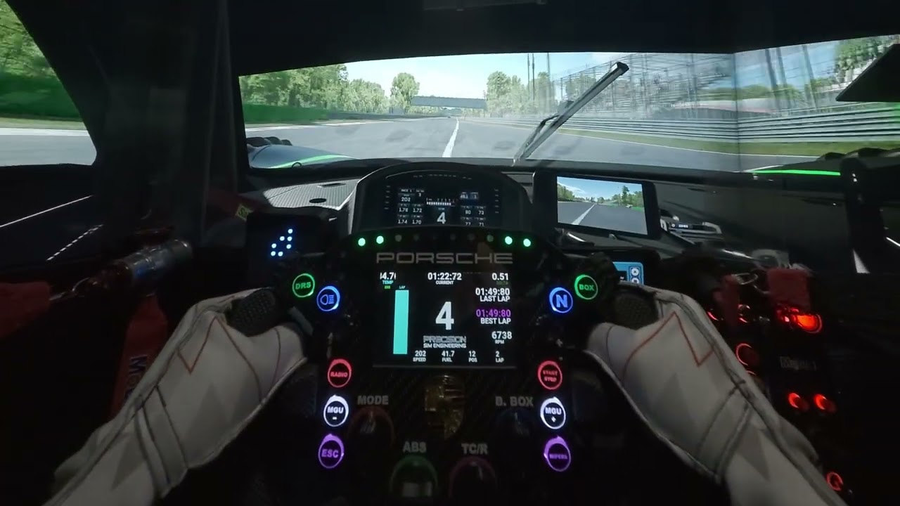 Ferrari 296 GT3 at Monza