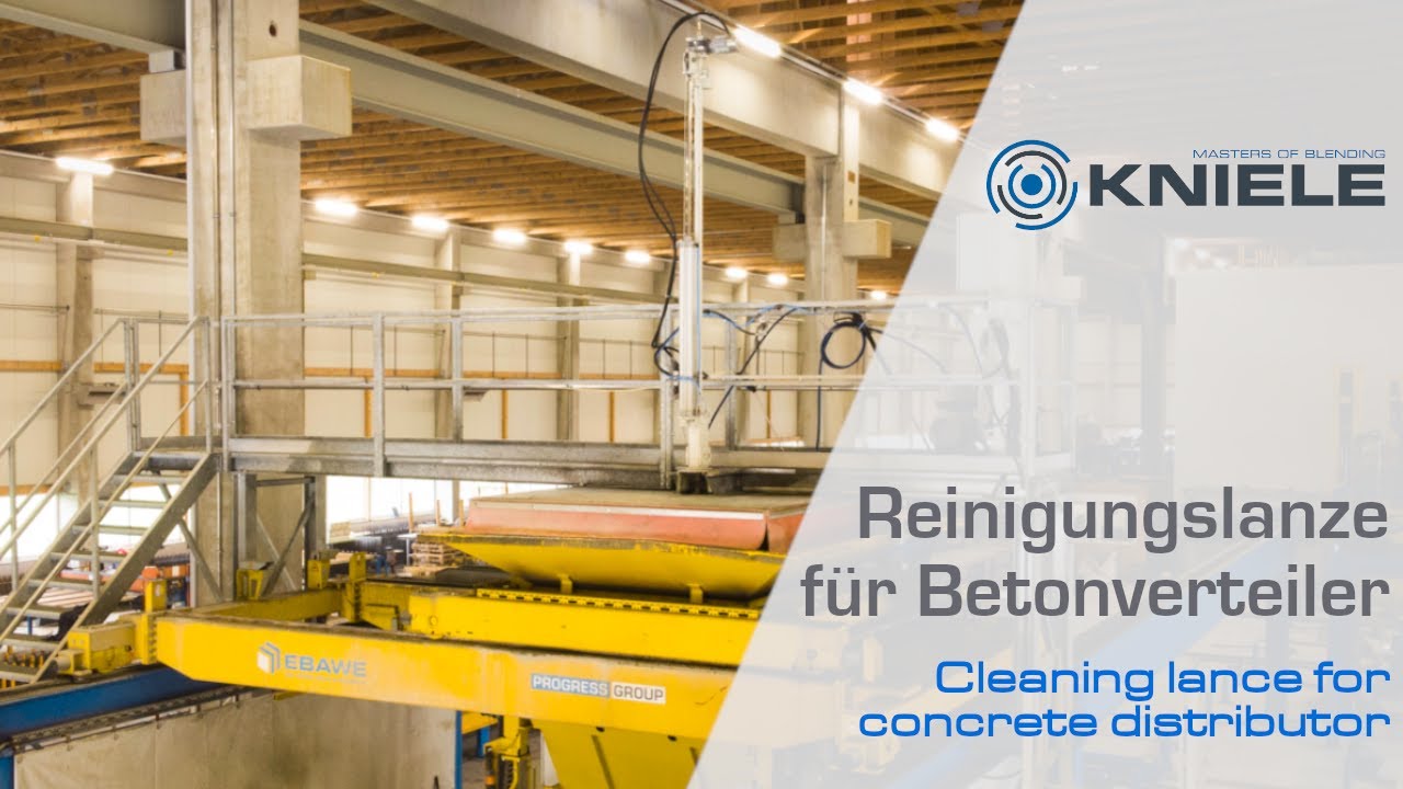 KNIELE Reinigungslanze Betonverteiler / KNIELE Cleaning lance for concrete distributor