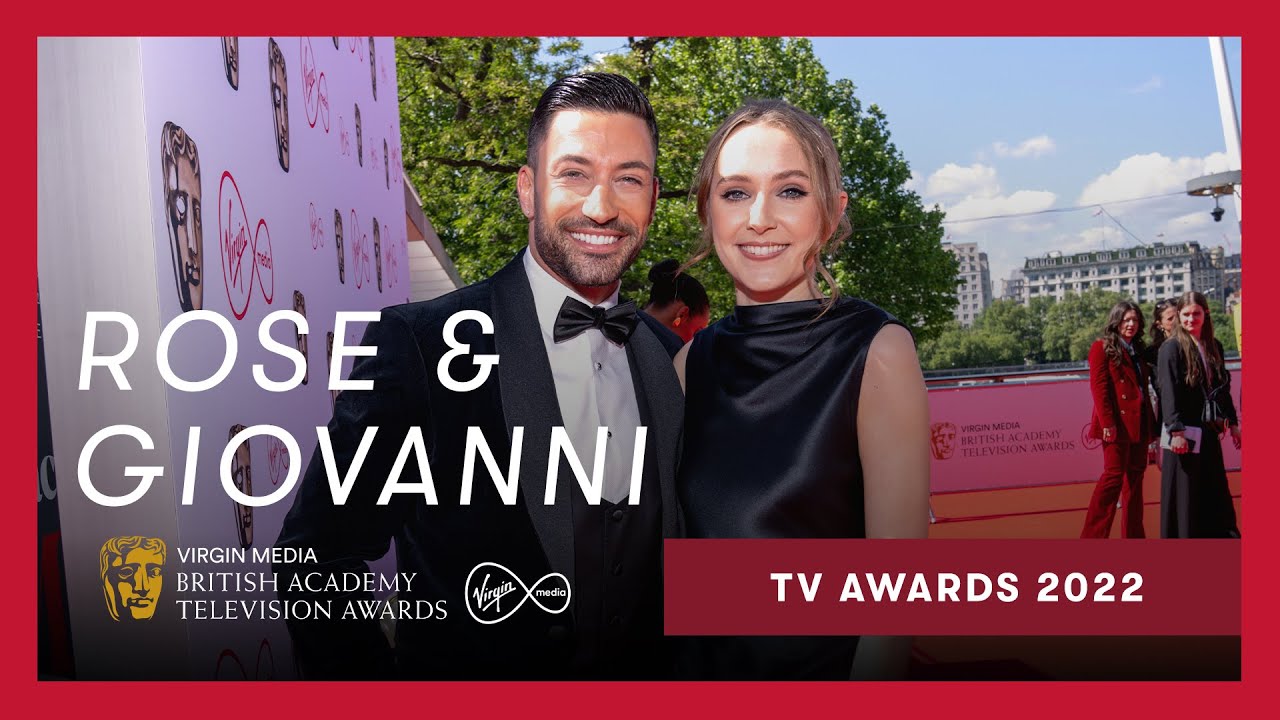 Rose & Giovanni chat with Sam Thompson on the red carpet | Virgin Media BAFTA TV Awards 2022