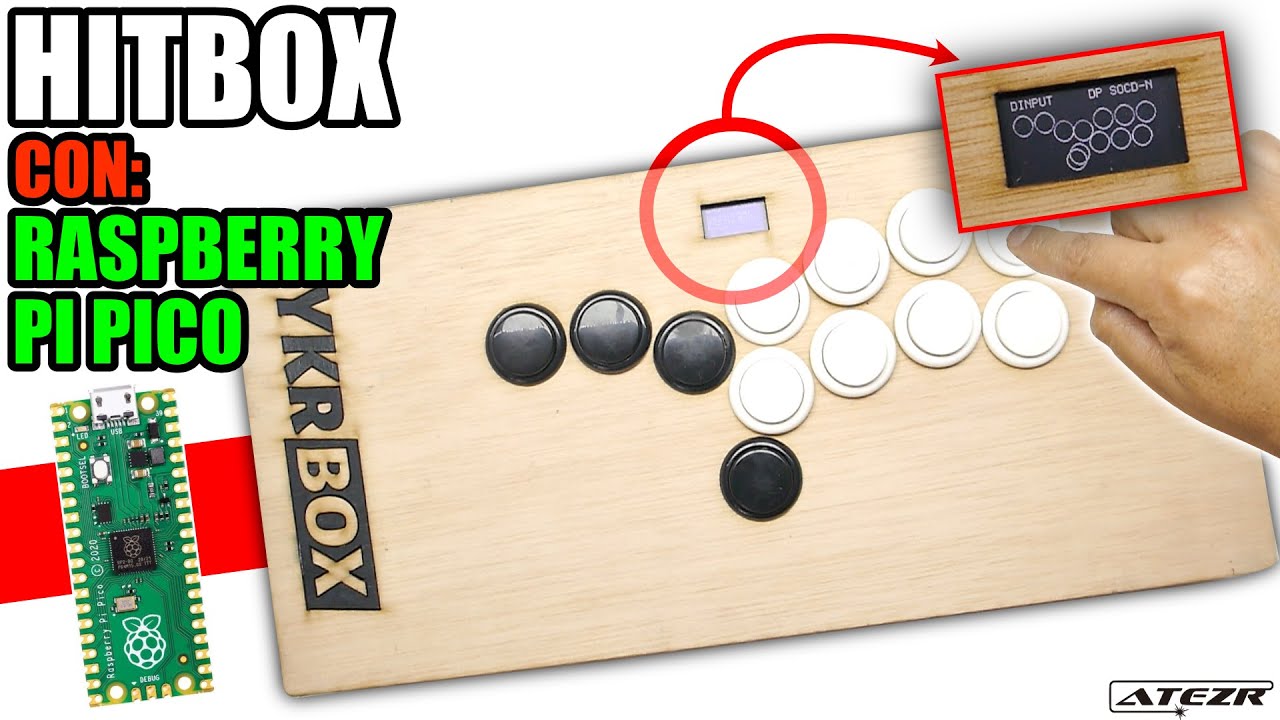 CONTROL ARCADE Tipo: HITBOX, 250 dólares? mejor lo HACEMOS