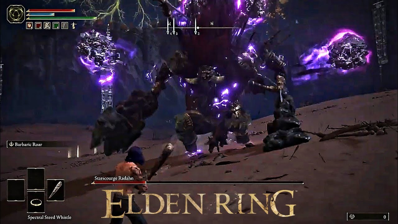 Starscourge Radahn - LEVEL 1, NO DAMAGE TAKEN, NO SUMMONS, NO MAGIC, WITH A +13 CLUB