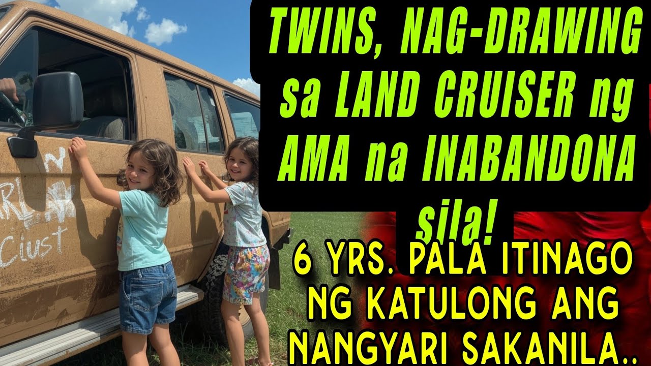TWINS, NAG-DRAWING SA LAND CRUISER NG AMA NA INABANDONA SILA! 6 YRS. PALA ITINAGO NG KATULONG