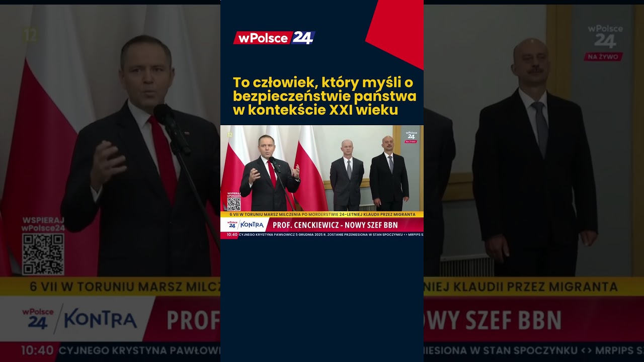 KTO BĘDZIE ZASTĘPCĄ SZEFA BBN? NAWROCKI PODAŁ PIERWSZE NAZWISKO