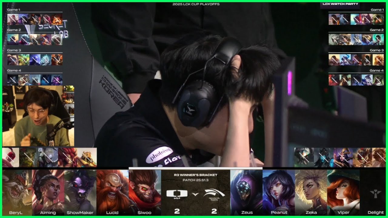 ShowMaker Shows The Stress Of Game 5 Fearless Draft