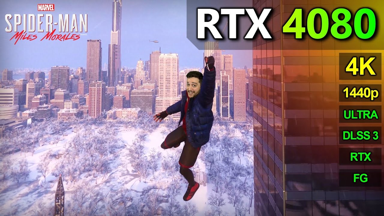 RTX 4080 | Spider-Man Miles Morales
