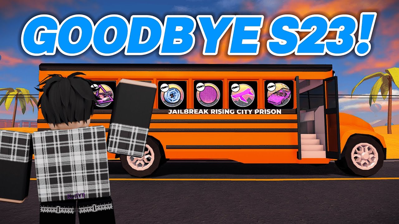 My Last Video of Grinding in Season 23 | Roblox Jailbreak