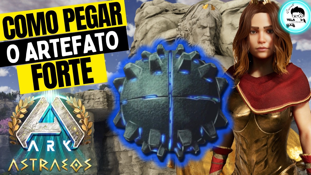 ARK ASTRAEOS - COMO PEGAR O ARTEFATO DO FORTE  - ARK ASCENDED