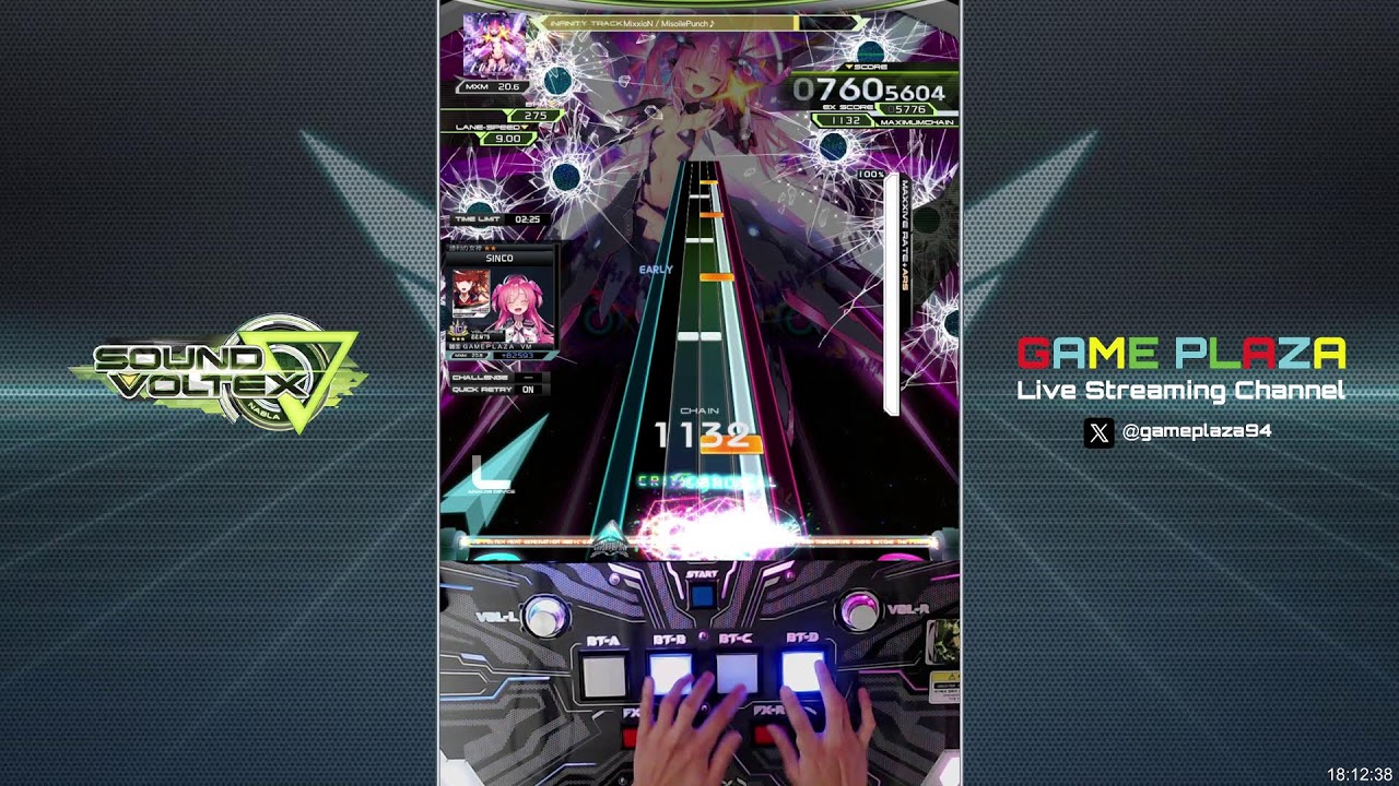 광주 게임플라자 SOUND VOLTEX VM (8번기) LIVE