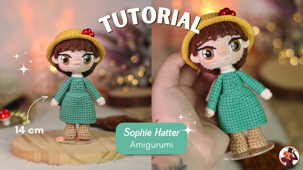 TUTORIAL SOPHIE HATTER AMIGURUMI | Amigurumis da Vit
