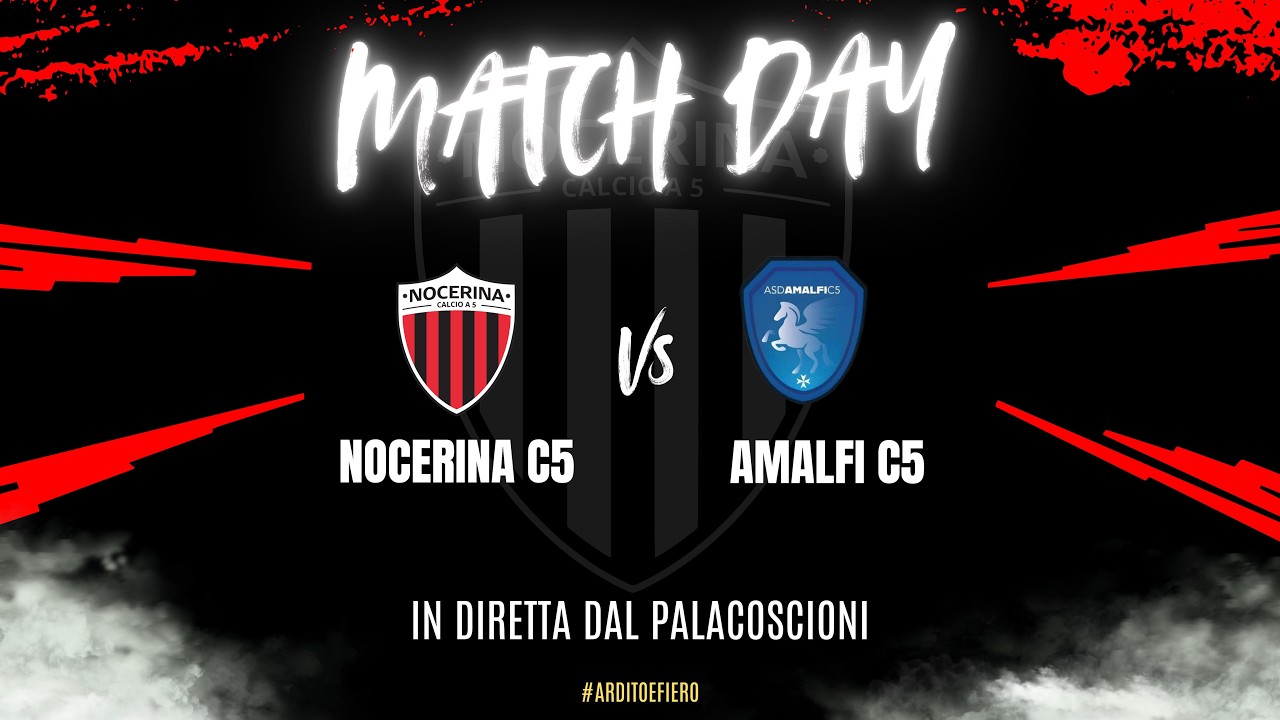 NOCERINA vs AMALFI C5: la diretta della gara