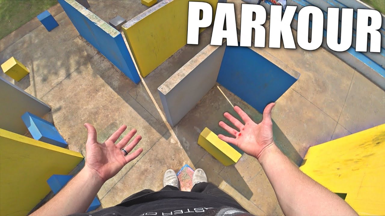 PARQUE DE PARKOUR 2.0!!! *EXPULSO DE NOVO*
