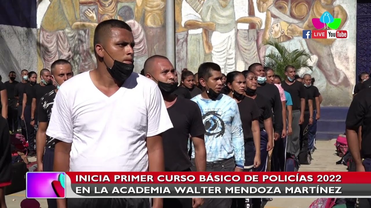 Inicia primer curso básico de policías 2022 en la Academia Walter Mendoza Martínez