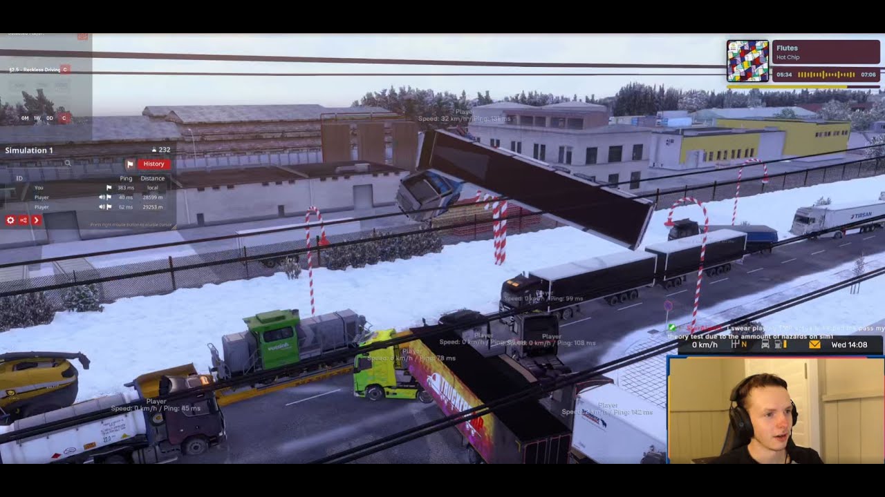 C-D Road Drive (Admin Patrol) | TruckersMP | Come chill with a TMP Game Moderation Leader