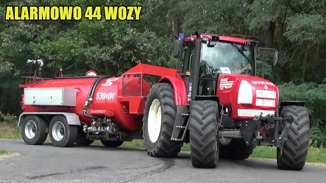 II Zlot Pojazdów Pożarniczych w Sieroszewicach - Alarmowo 44 wozy strażackie!