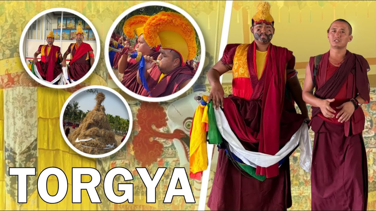 6 March 2026དགའ་ལྡན་ཤར་བྱང་གཉིས་གྱི་གཏོར་རྒྱ་རེད་ལ།།།TORGYA🙏🏻
