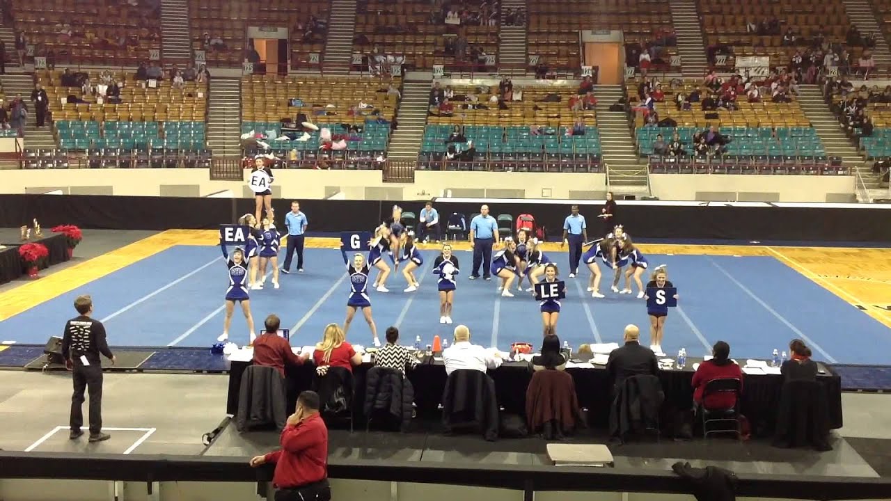 Broomfield High School 4A Cheer Champions