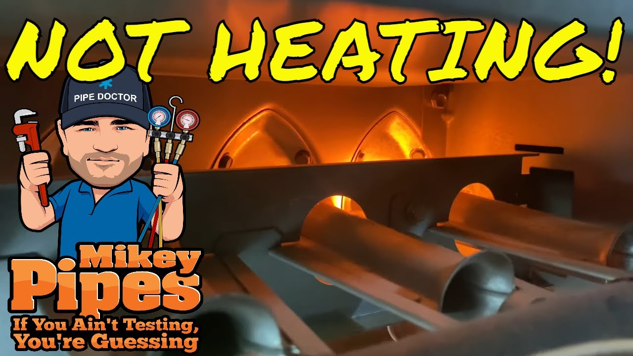 Trane XR80 Gas Furnace Not Heating - Flame Instantly Turns Off After Ignition - Dirty Flame Rod