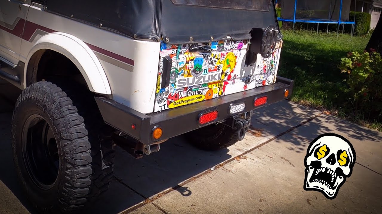 DIY Rear Bumper Under $200 | Suzuki Samurai