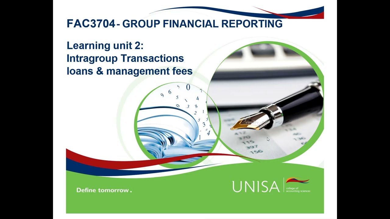 Intragroup Transactions - Management Fees & Loans