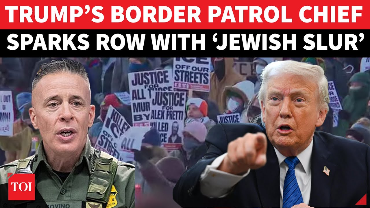‘Jewish Criminals Don’t…’: Trump’s Border Patrol Chief Greg Bovino Mocks Jewish Minnesota Prosecutor