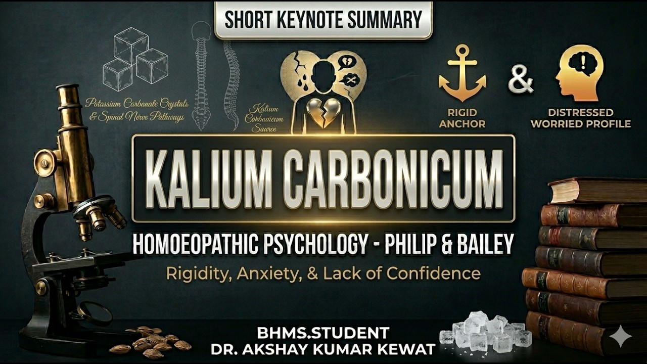 Kalium Carbonicum Personality Profile: Deep Psychological Analysis (Philip M. Bailey)