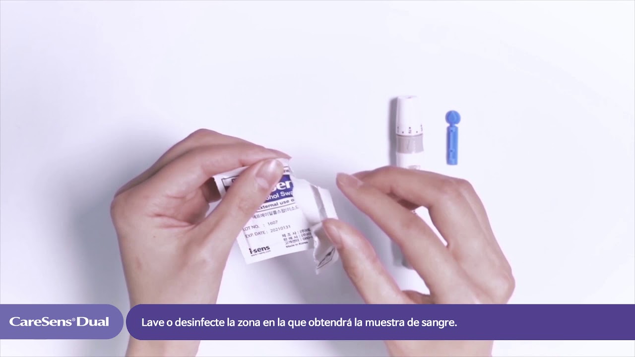 Cómo Usar CareSens® Dual BLE (mg/dL)
