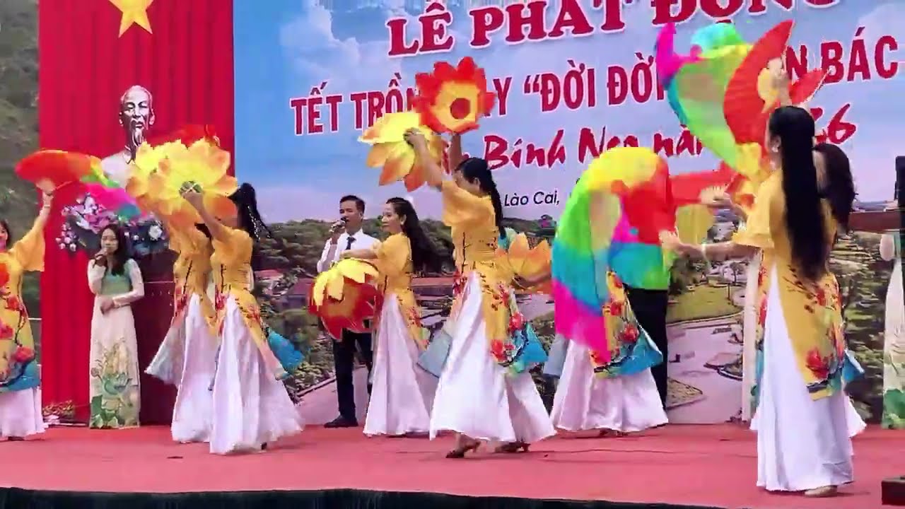 Múa Lào Cai Ngày Mới - Hương Quỳnh & CLB Dancesport Lào Cai | Tết Trồng Cây Xuân Bính Ngọ 2026