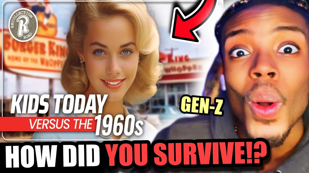 GEN Z KID Reacts To 13 things In The 1960S kids Today WILL NEVER UNDERSTAND
