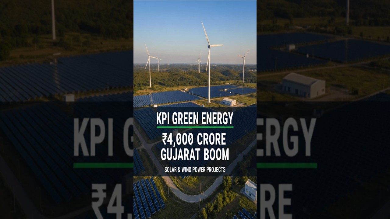 KPI Green Energy hits ₹4,000 Crore deal!