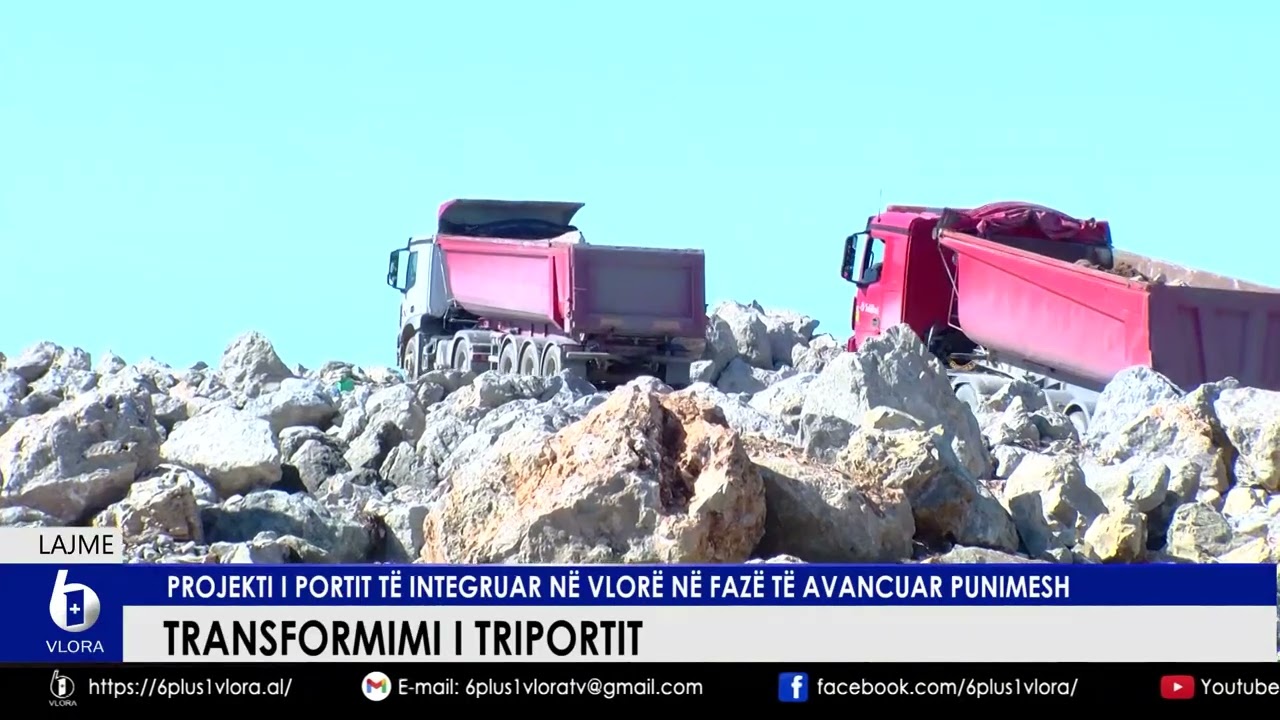 Transformimi i Triportit. Projekti i Portit të integruar në Vlorë në fazë të avancuar punimesh