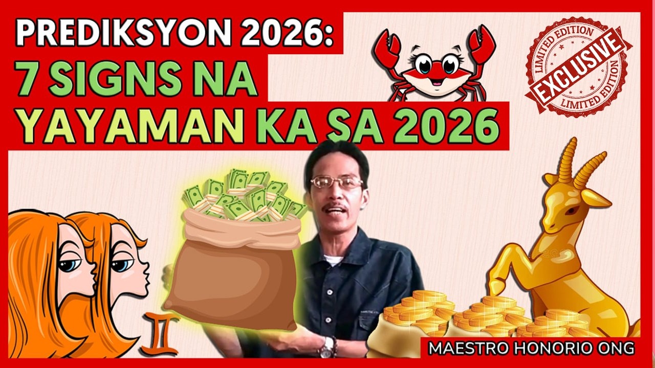 Mga YAYAMAN sa 2026, kabilang ka kaya dito? Alamin sa Prediksyon 2026 💲 💰💰💰💲💲💲 🐎