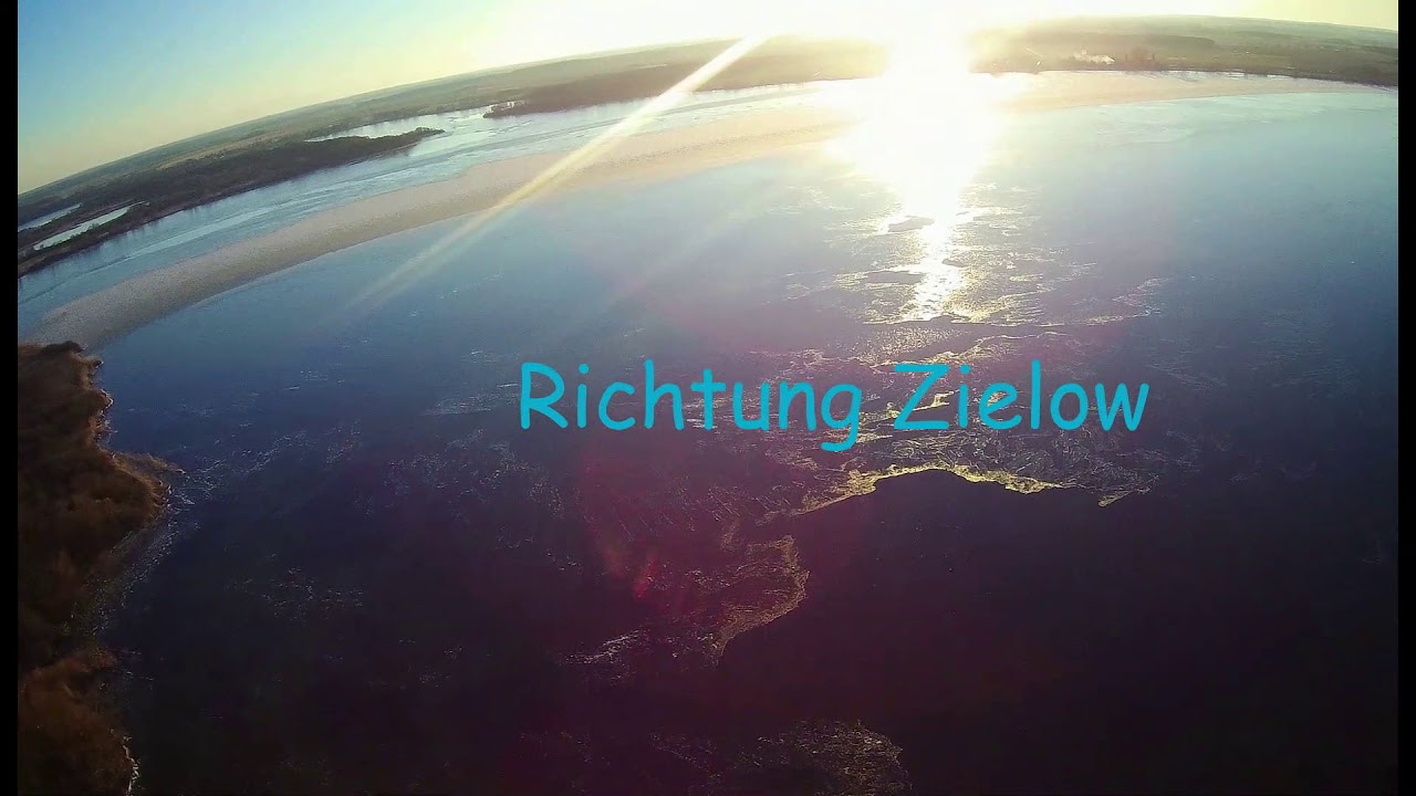 Rechlin Nord zwischen Müritz und Claassee von Oben im März 2018