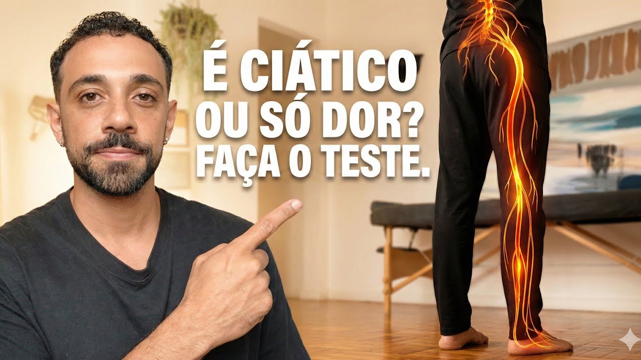 É CIÁTICO OU SÓ DOR NAS COSTAS? Faça este teste agora!
