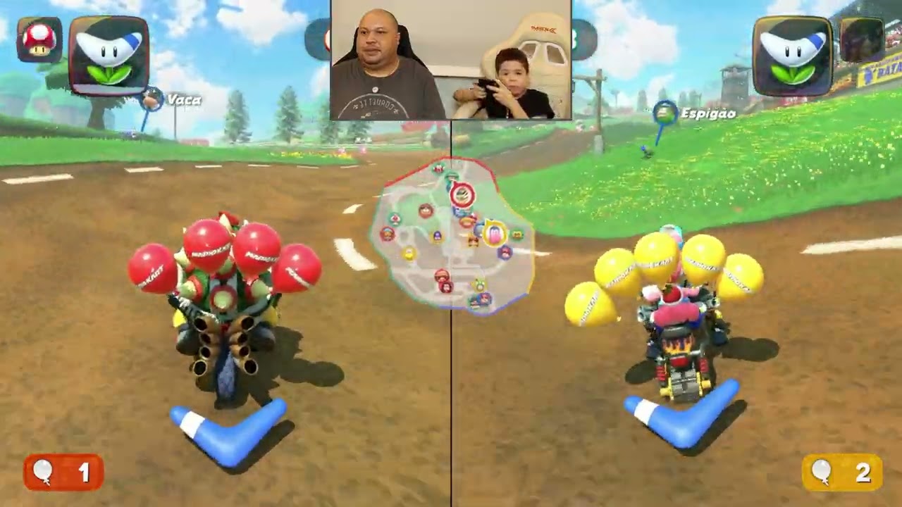 Mario Kart World batalha de balões com 4 equipe #mariokart #switch2 #nintendoswitch2 #mariokartworld