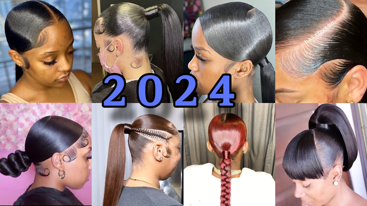 Must-Try Instagram/TikTok Most Trending Sleek Ponytail Hairstyles For Black Women | Cute