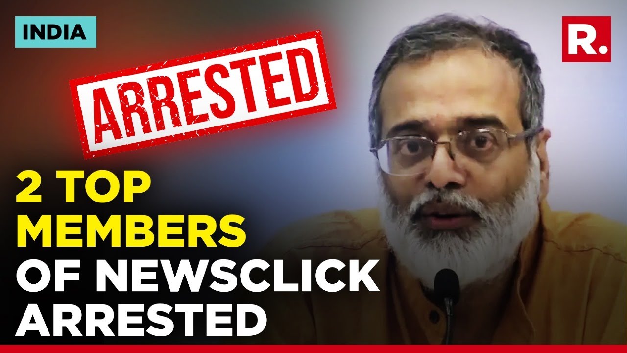 NewsClick Founder & Editor in Chief Prabir Purkayastha Arrested by Delhi Police