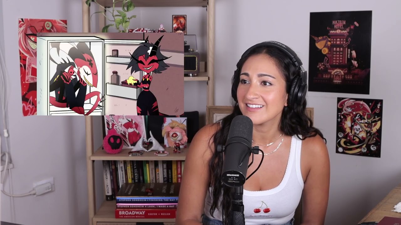 Cherri Bomb Reacts to Helluva Boss Pilot