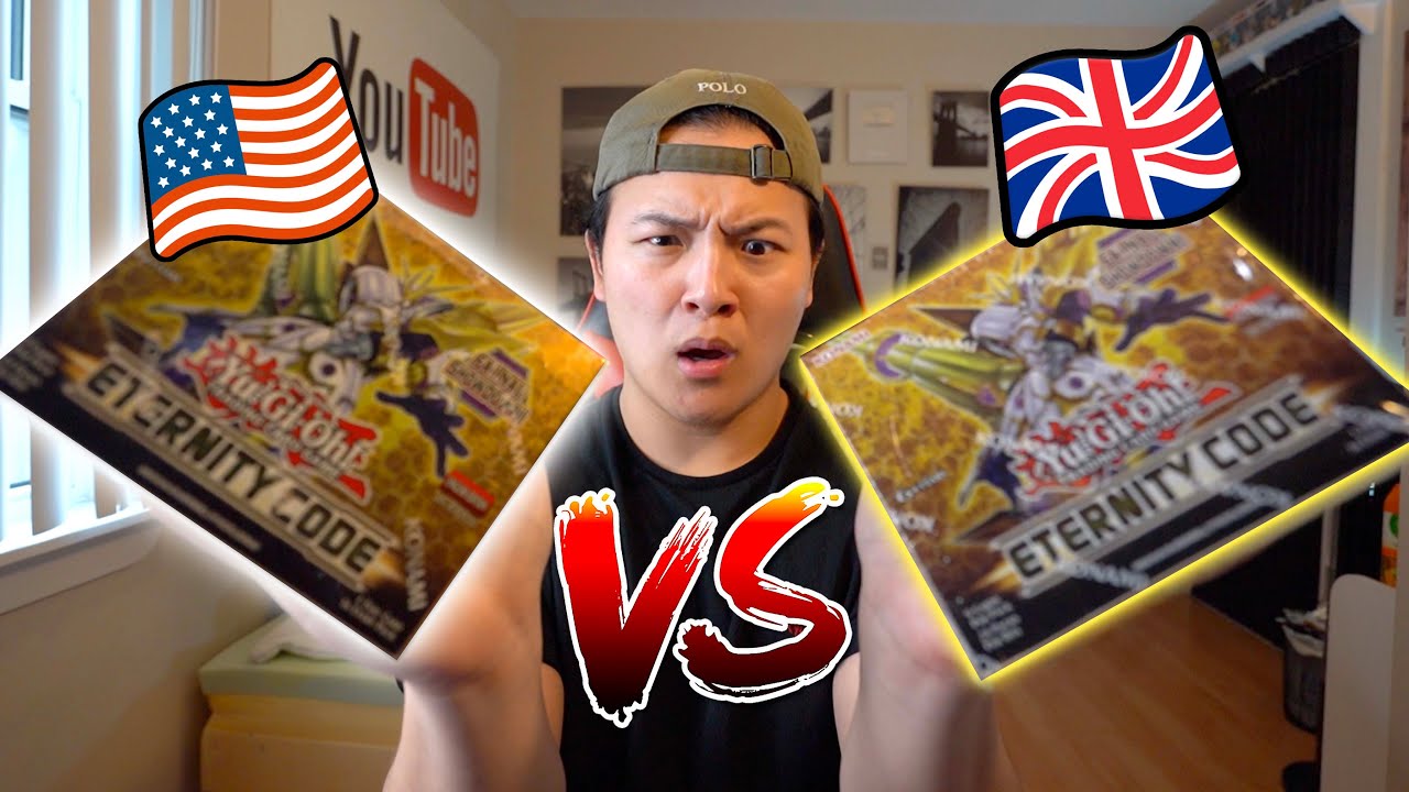 THE ULTIMATE YUGIOH BOOSTER BOX CHALLENGE! NA BOX vs EU BOX! (Eternity Code Edition)