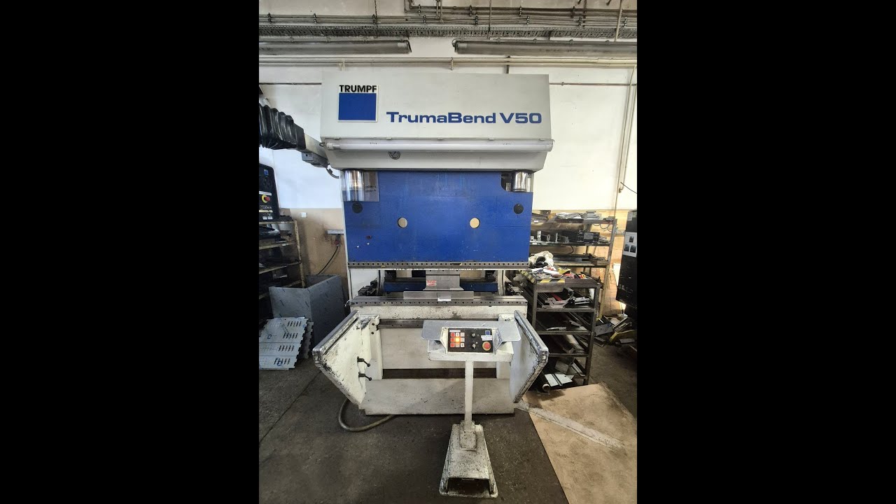Prasa krawędziowa CNC TRUMPF TrumaBend V50