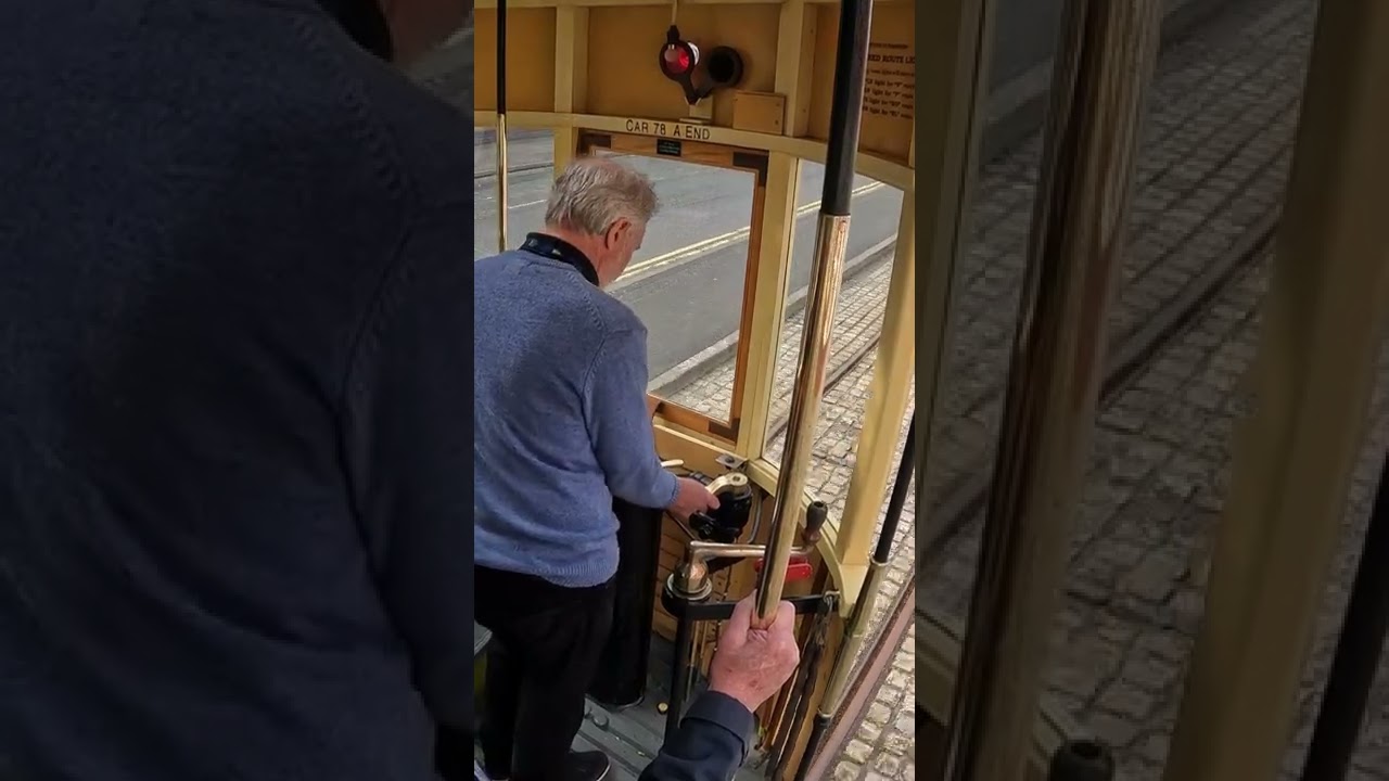 Cab Ride On 100 Year Old Tram In The Wirral [#shorts]