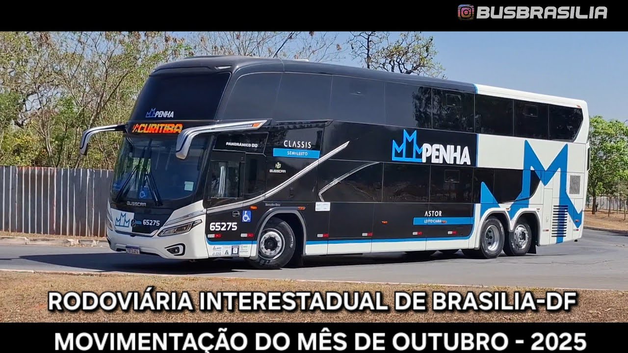 MOVIMENTAÇÃO NA RODOVIÁRIA INTERESTADUAL DE BRASILIA-DF I OUTUBRO 2025  