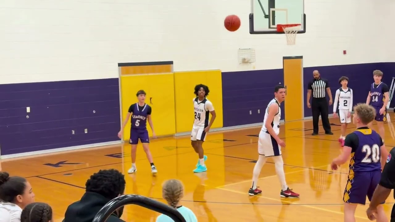 1-22-26 Kearney vs Braylon Harris #33 Paul Kinder - White (Year-end Tournament Championship) L 26-40