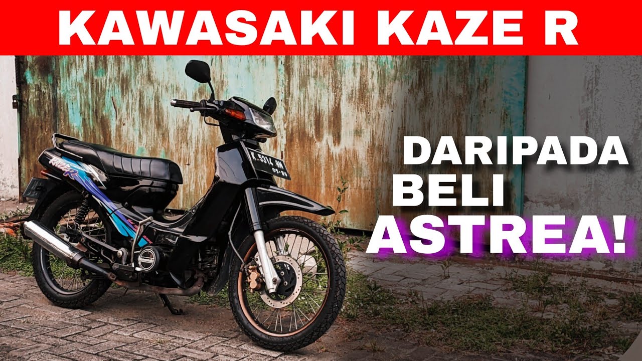 Review Kawasaki KazeR 1996 | Motor Ini NYAMAN BANGET!