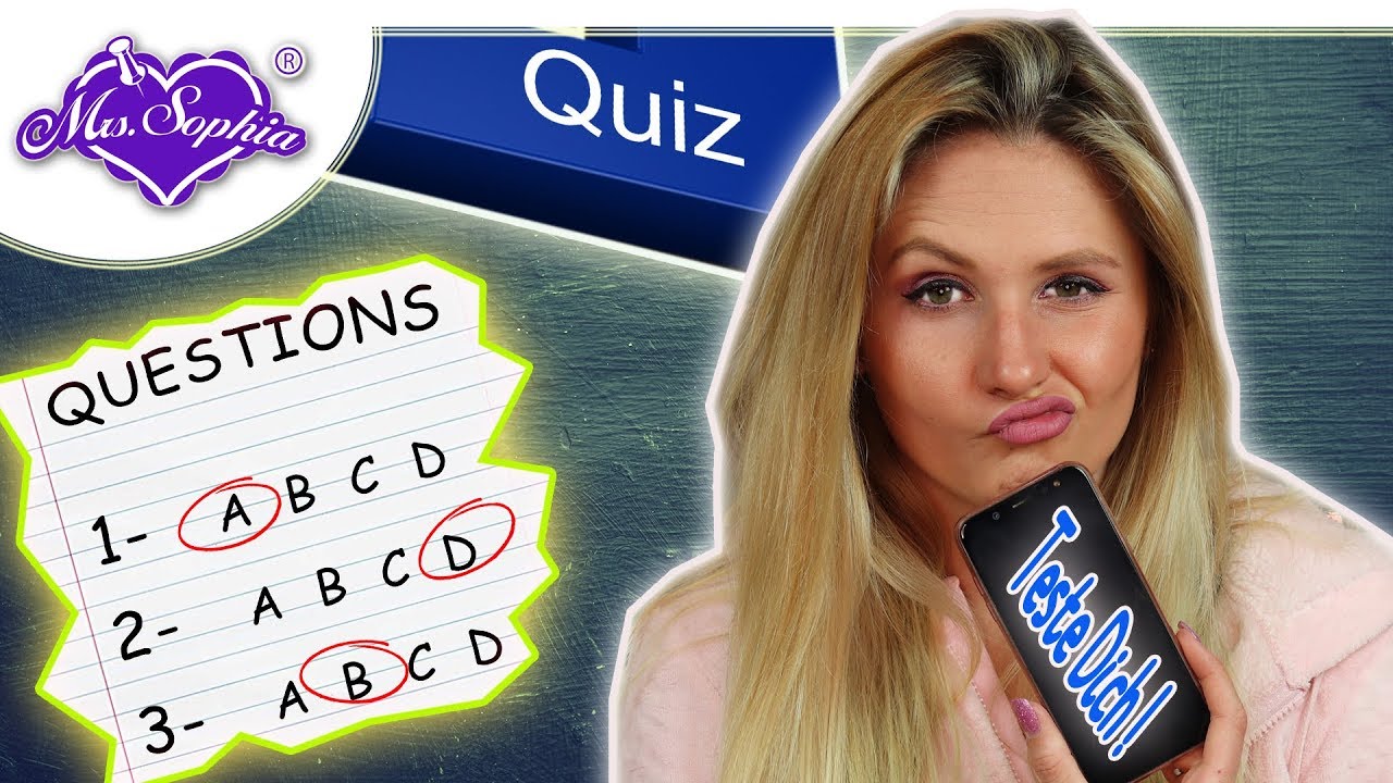 WIE GUT KENNE ICH MRS.SOPHIA, MICH SELBER |TESTE DICH!|Mrs.Sophia