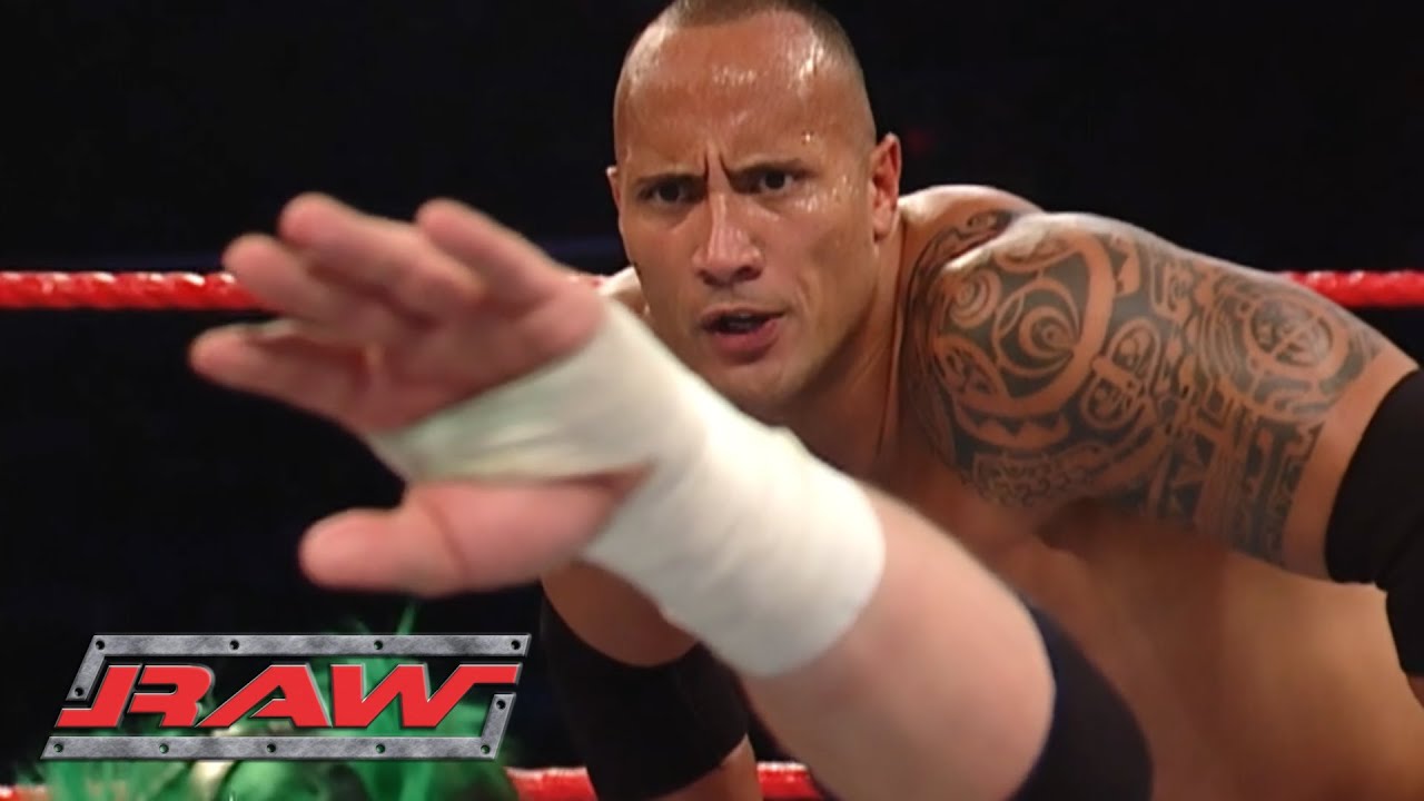 The Rock Vs The Hurricane Part 2 - Monday Night RAW!