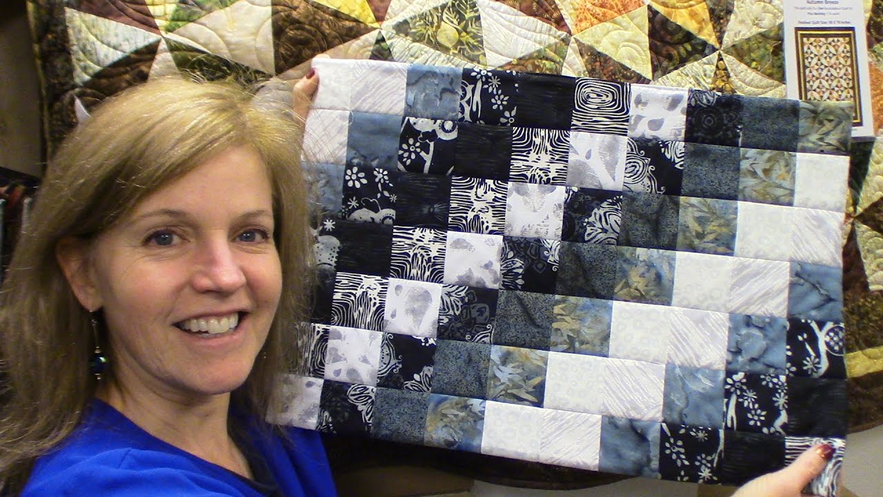 Placemats Using Bargello Method | Introduction to the Bargello Pattern by Making Placemats!