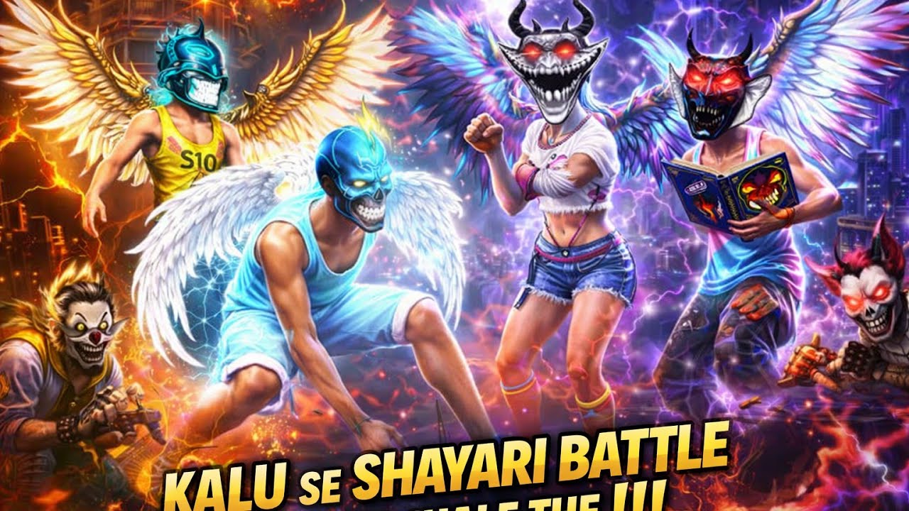 Shayari on top ☠️ girl ne kya shayari Mari yaar☠️ BF Banakar🗿 #kaluu #rost #freefire